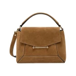 Strathberry Mosaic Bag in Toffee and Espresso