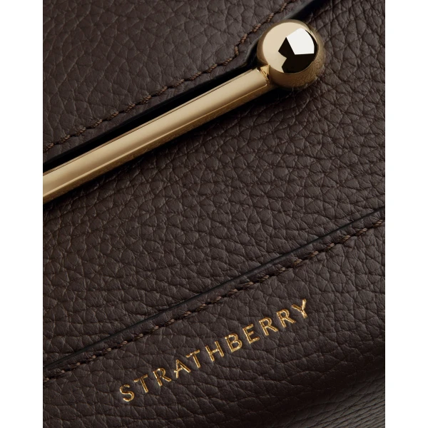 Strathberry Mosaic Nano in Espresso, view 7