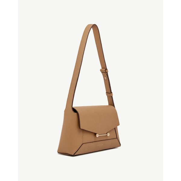 Strathberry Mosaic Shoulder in Caramel, view 3