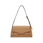 Strathberry Mosaic Shoulder in Caramel