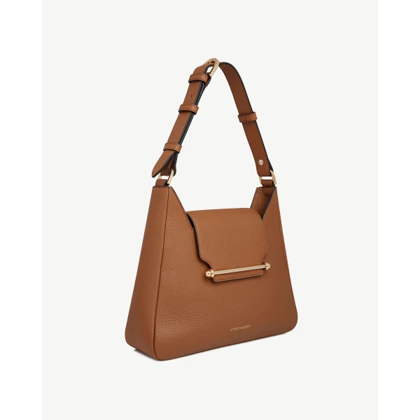 Strathberry Multrees Hobo in Tan, view 3