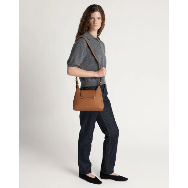 Strathberry Multrees Hobo in Tan, view 8