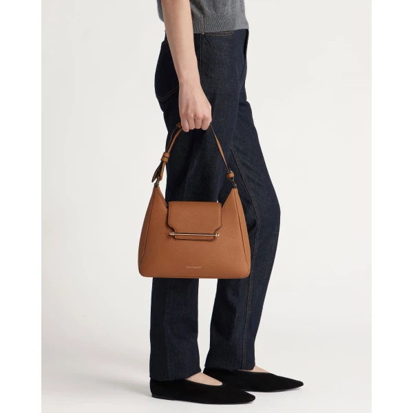 Strathberry Multrees Hobo in Tan, view 10