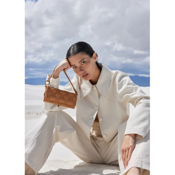 Polene Neiti in Camel Bag, view 2