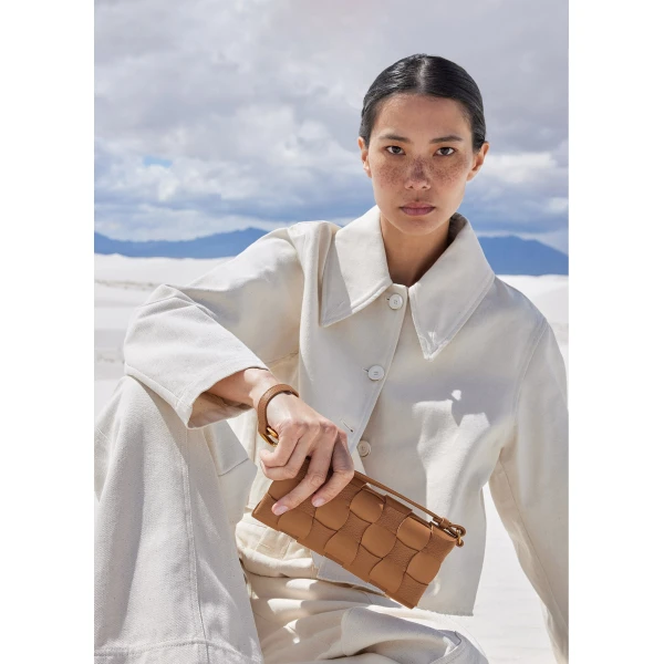 Polene Neiti in Camel Bag, view 3