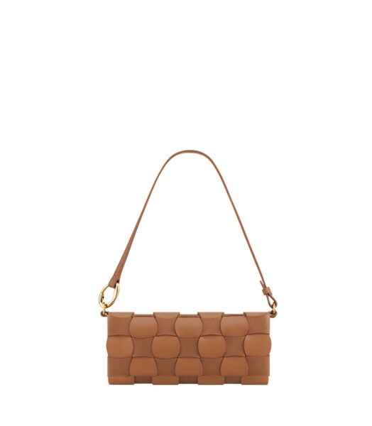 Polène Neiti in Camel Neiti in Camel - Shoulder & Crossbody Bags - Parisian Luxury Leather Bag at Luxury Shoes 