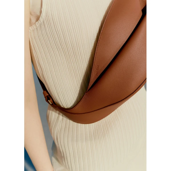 Polene Neyu in Cognac Bag, view 3