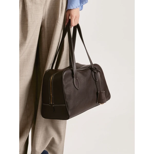 ATP Atelier Noale in Walnut Top Handle Bag, view 2