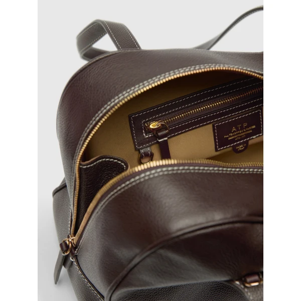ATP Atelier Noale in Walnut Top Handle Bag, view 5