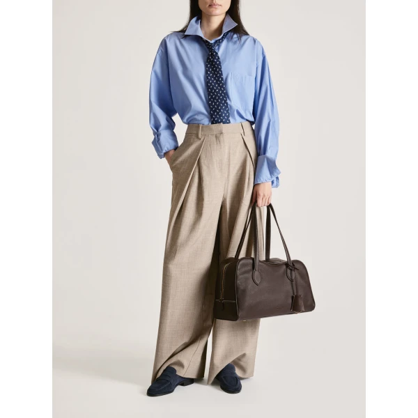 ATP Atelier Noale in Walnut Top Handle Bag, view 7