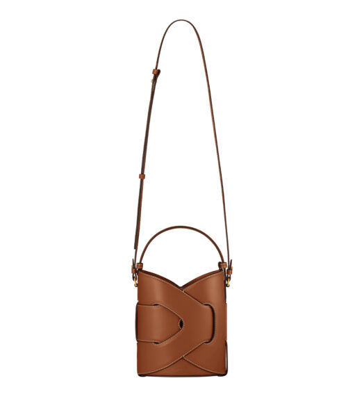 Polène Nodde Seau in Cognac Nodde Seau in Cognac - Bucket Bags - Parisian Luxury Leather Bag at Luxury Shoes 