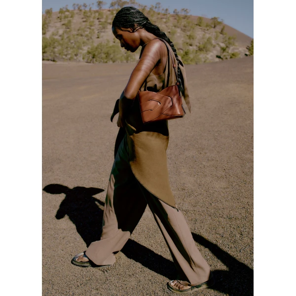 Polene Nodde in Cognac Bag, view 3