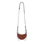 Polene Numéro Dix Micro in Cognac Bag