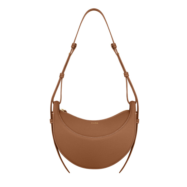 Polène Numéro Dix in Camel Numéro Dix in Camel - Shoulder & Crossbody Bags - Parisian Luxury Leather Bag at Luxury Shoes 