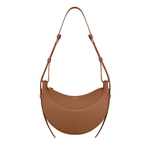 Polene Numéro Dix in Camel Bag