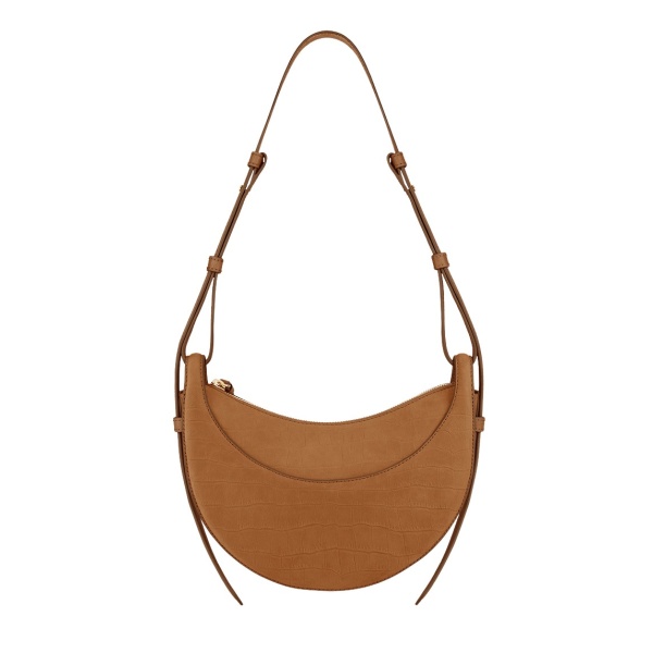 Polène Numéro Dix in Cinnamon Numéro Dix in Cinnamon - Shoulder & Crossbody Bags - Parisian Luxury Leather Bag at Luxury Shoes 