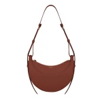 Polene Numéro Dix in Cognac Bag