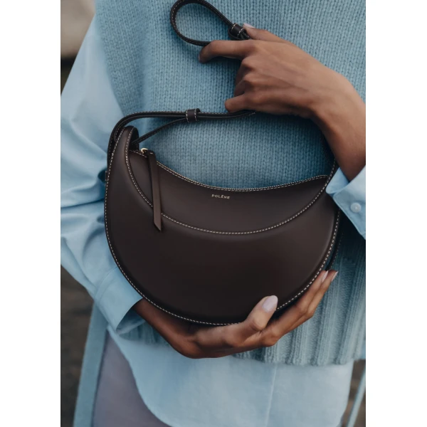 Polene Numéro Dix in Ebony Bag, view 3