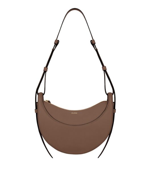 Polène Numéro Dix in Root Numéro Dix in Root - Shoulder & Crossbody Bags - Parisian Luxury Leather Bag at Luxury Shoes 