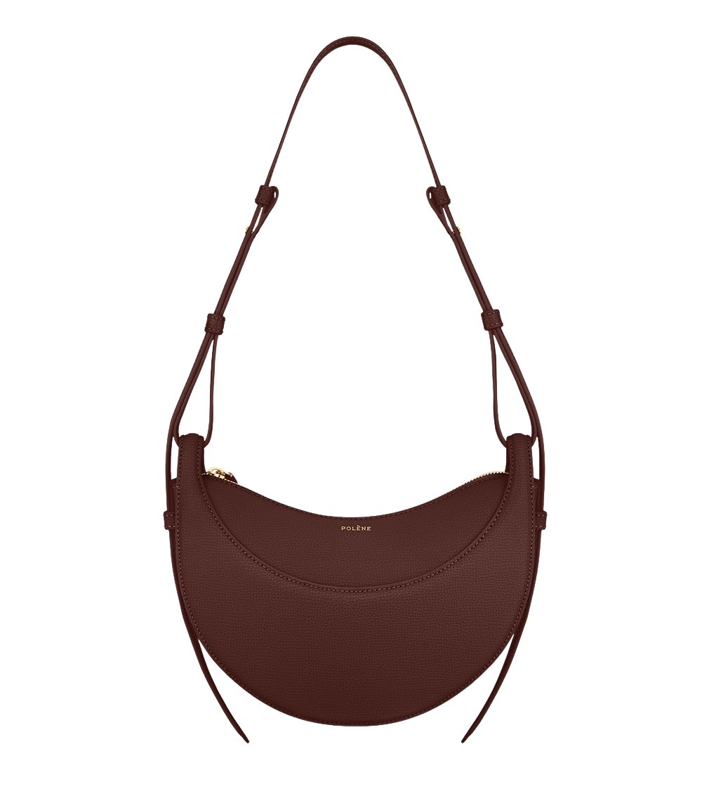 Polène Numéro Dix in Sandalwood Numéro Dix in Sandalwood - Shoulder & Crossbody Bags - Parisian Luxury Leather Bag at Luxury Shoes 