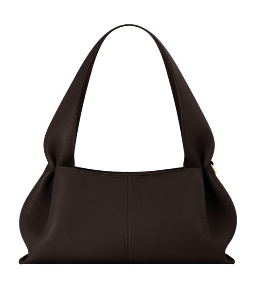 Polène Numéro Neuf East West in Ebony Numéro Neuf East West in Ebony - Shoulder & Crossbody Bags - Parisian Luxury Leather Bag at Luxury Shoes 