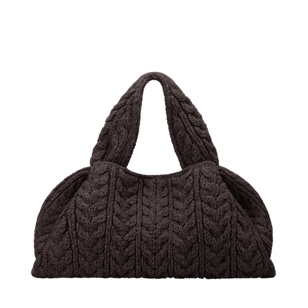 Polène Numéro Neuf Large in Ebony Numéro Neuf Large in Ebony - Shoulder & Crossbody Bags - Parisian Luxury Leather Bag at Luxury Shoes 