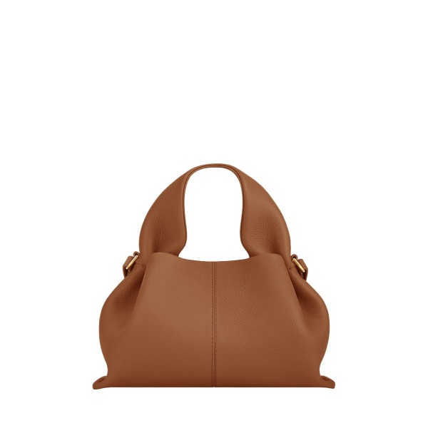 Polène Numéro Neuf Mini in Camel Numéro Neuf Mini in Camel - Mini Bags - Parisian Luxury Leather Bag at Luxury Shoes 