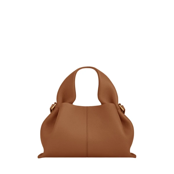 Polene Numéro Neuf Mini in Camel Bag