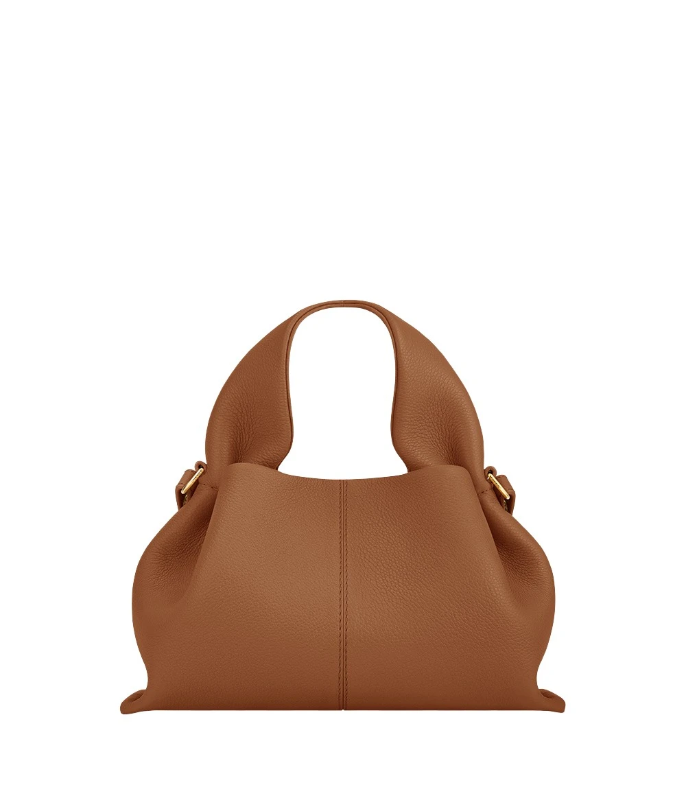 Polene Numéro Neuf Mini in Camel Bag