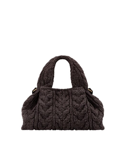 Polène Numéro Neuf Mini in Ebony Numéro Neuf Mini in Ebony - Mini Bags - Parisian Luxury Leather Bag at Luxury Shoes 