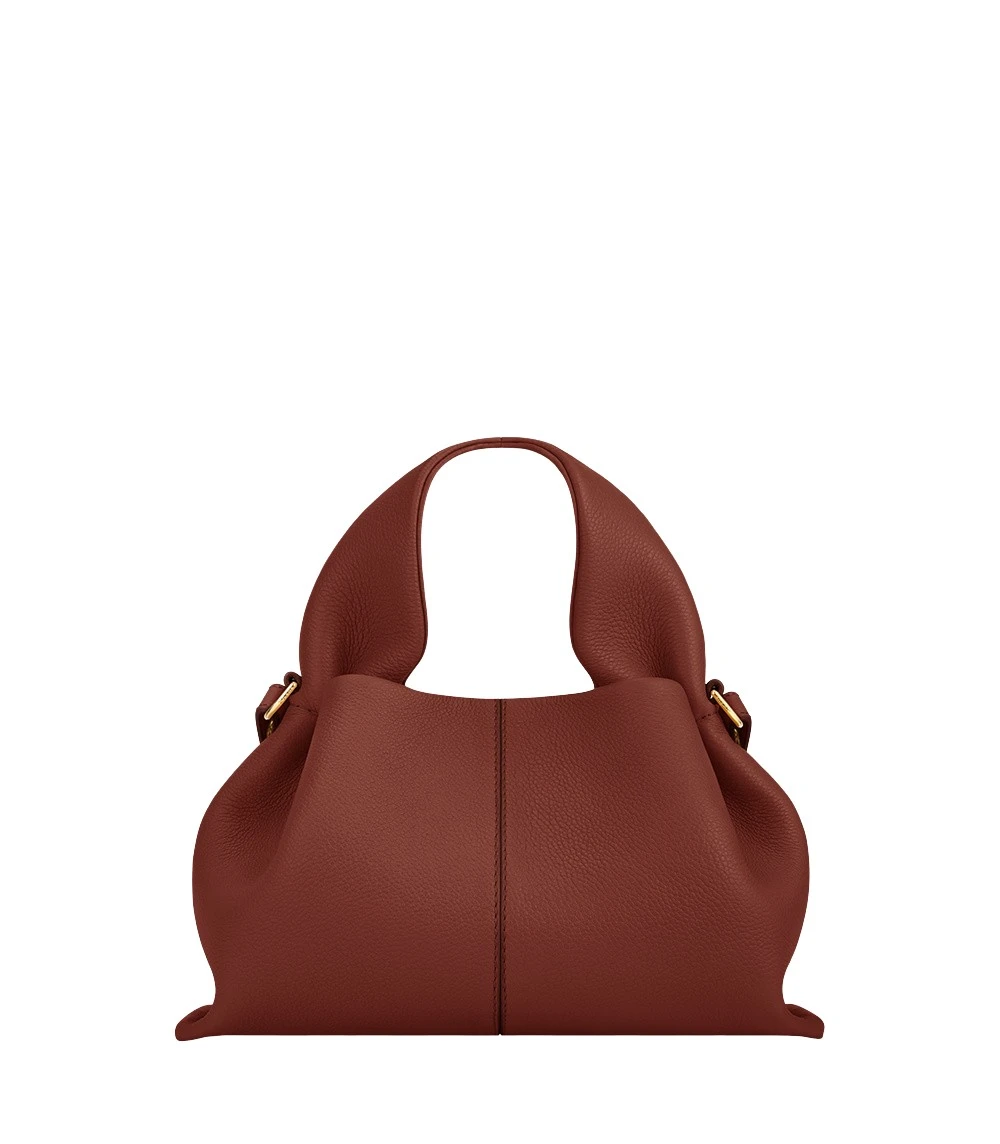 Polene Numéro Neuf Mini in Red Clay Bag