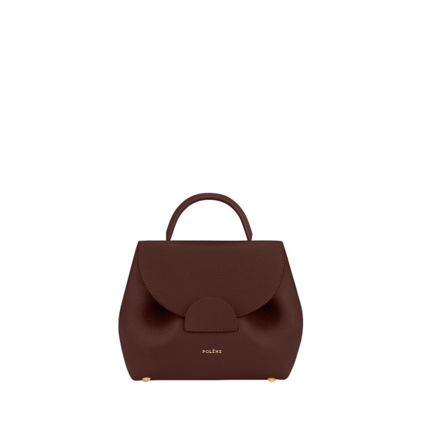 Polène Numéro Un Nano in Sandalwood Numéro Un Nano in Sandalwood - Mini Bags - Parisian Luxury Leather Bag at Luxury Shoes 