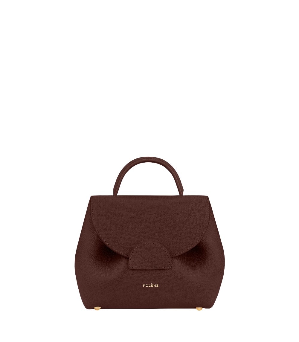 Polène Numéro Un Nano in Sandalwood Numéro Un Nano in Sandalwood - Mini Bags - Parisian Luxury Leather Bag at Luxury Shoes 