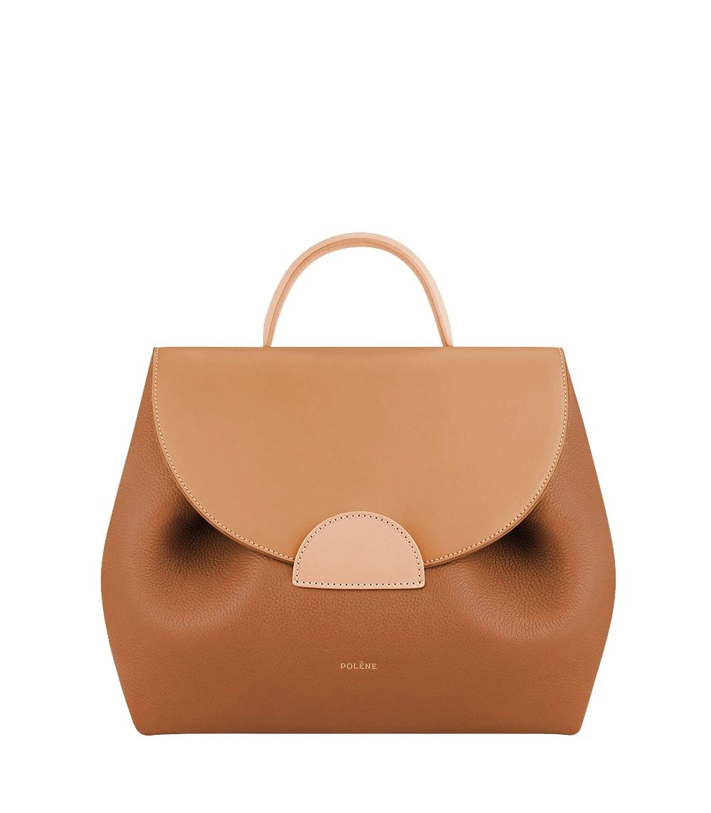Polene Numéro Un in Camel Bag