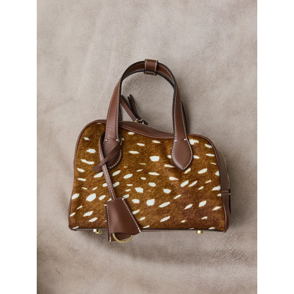 ATP Atelier Ormelle in Cannella Top Handle Bag, view 6