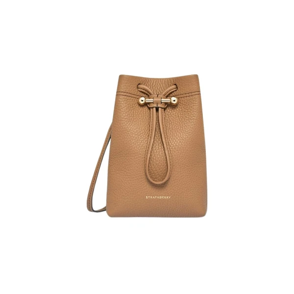 Osette Midi Pouch in Caramel