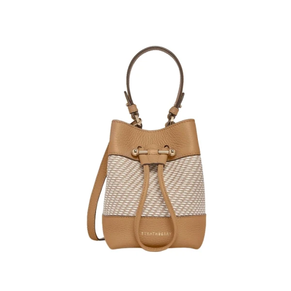Osette in Caramel and Natural Twill