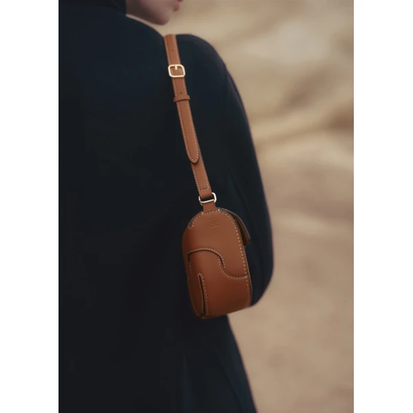 Polene Osmo in Cognac Bag, view 4