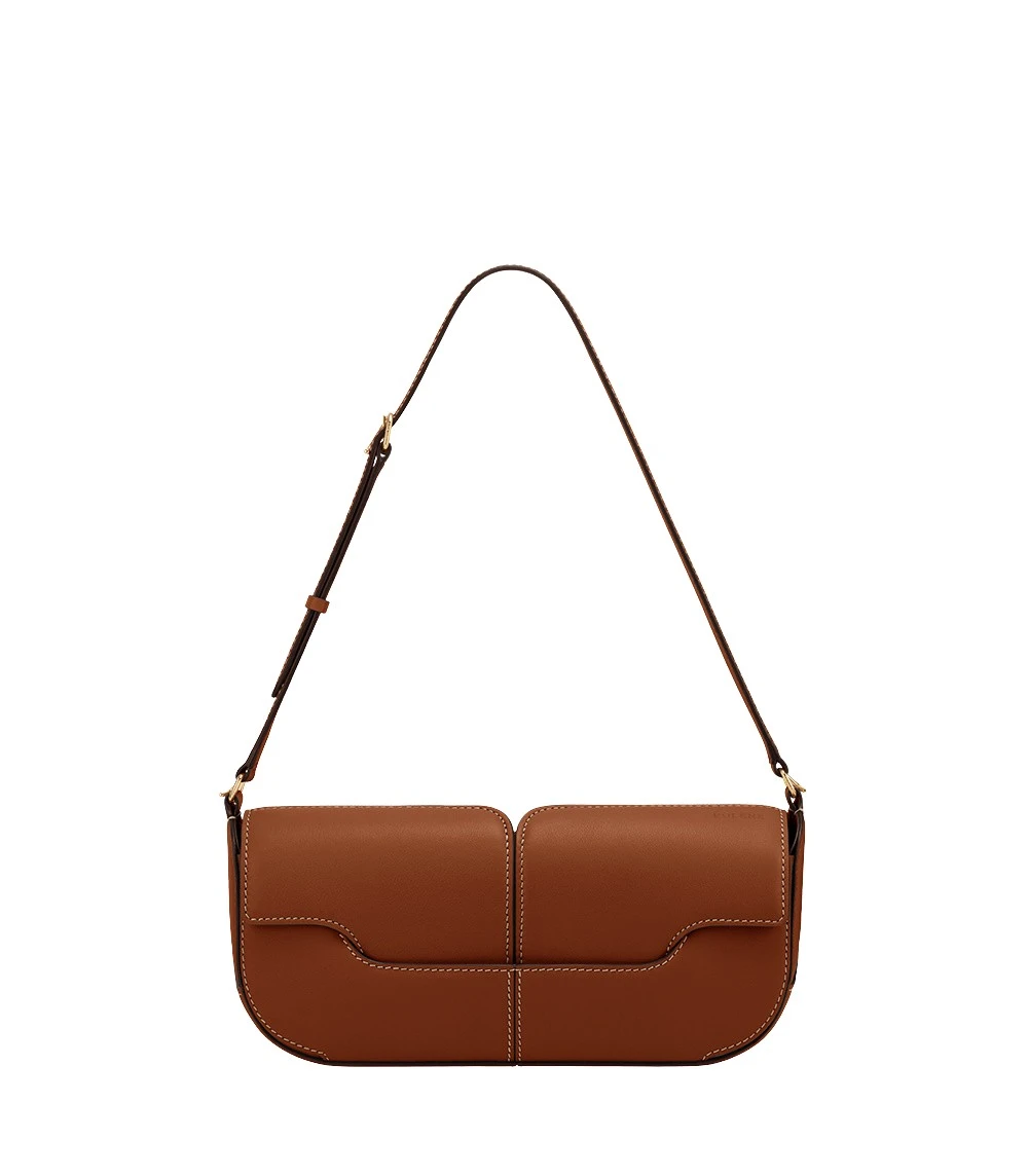 Brown-Osmo-in-Cognac-collection-coveti83535_nobg Polene Osmo in Cognac Bag