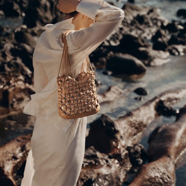 Polene Solé in Tan Bag, view 2