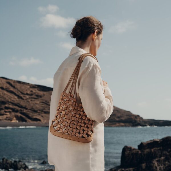 Polene Solé in Tan Bag, view 4