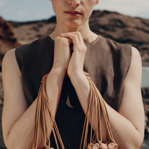 Polene Solé in Tan Bag, view 5