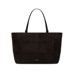 Brown-The-Florence-in-Dark-Chocolate31628_nobg Demellier The Florence in Dark Chocolate Tote Bag