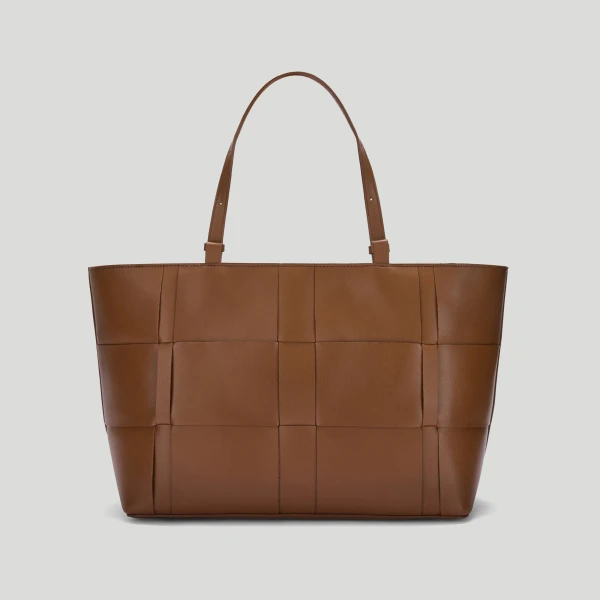 Demellier The Florence in Tan Tote Bag, view 5