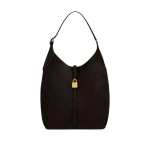 Demellier The Large Siena Bucket in Dark Chocolate Bucket Bag