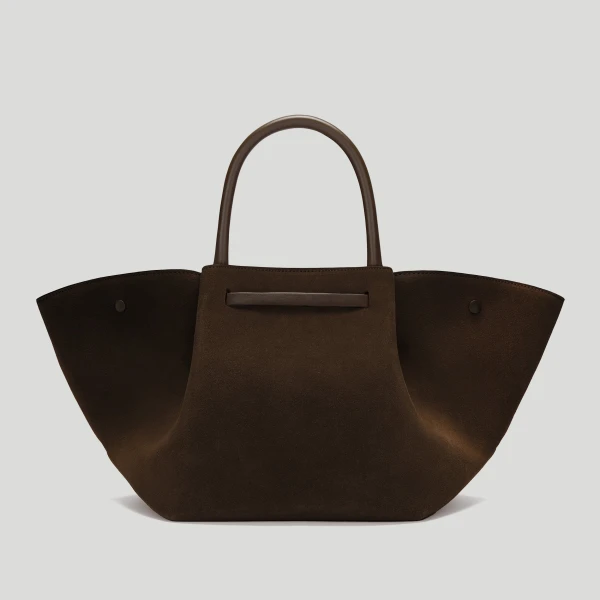 Demellier The Midi New York in Mocha Crossbody Bag, view 6