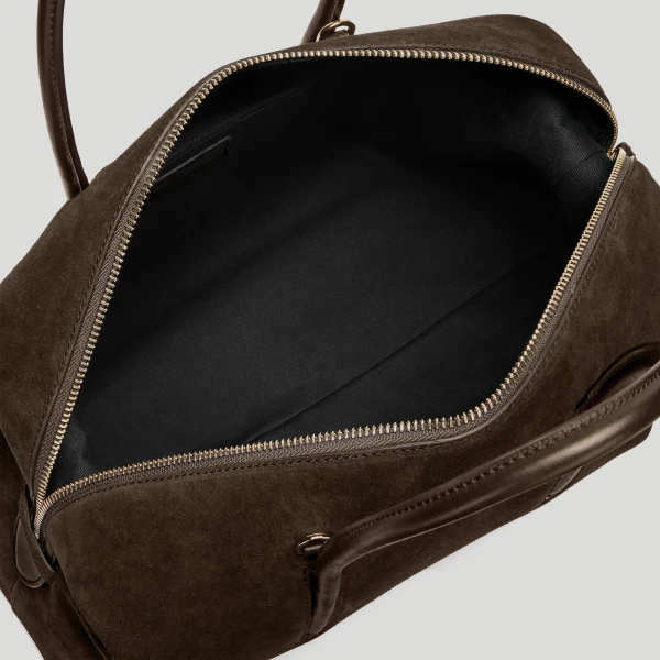 Demellier The Midi Stockholm in Mocha Tote Bag, view 3
