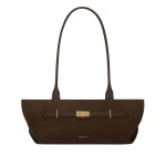 Demellier The New York Shoulder in Mocha Crossbody Bag