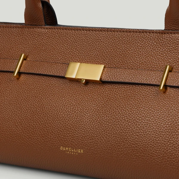 Demellier The New York Shoulder in Tan Crossbody Bag, view 2