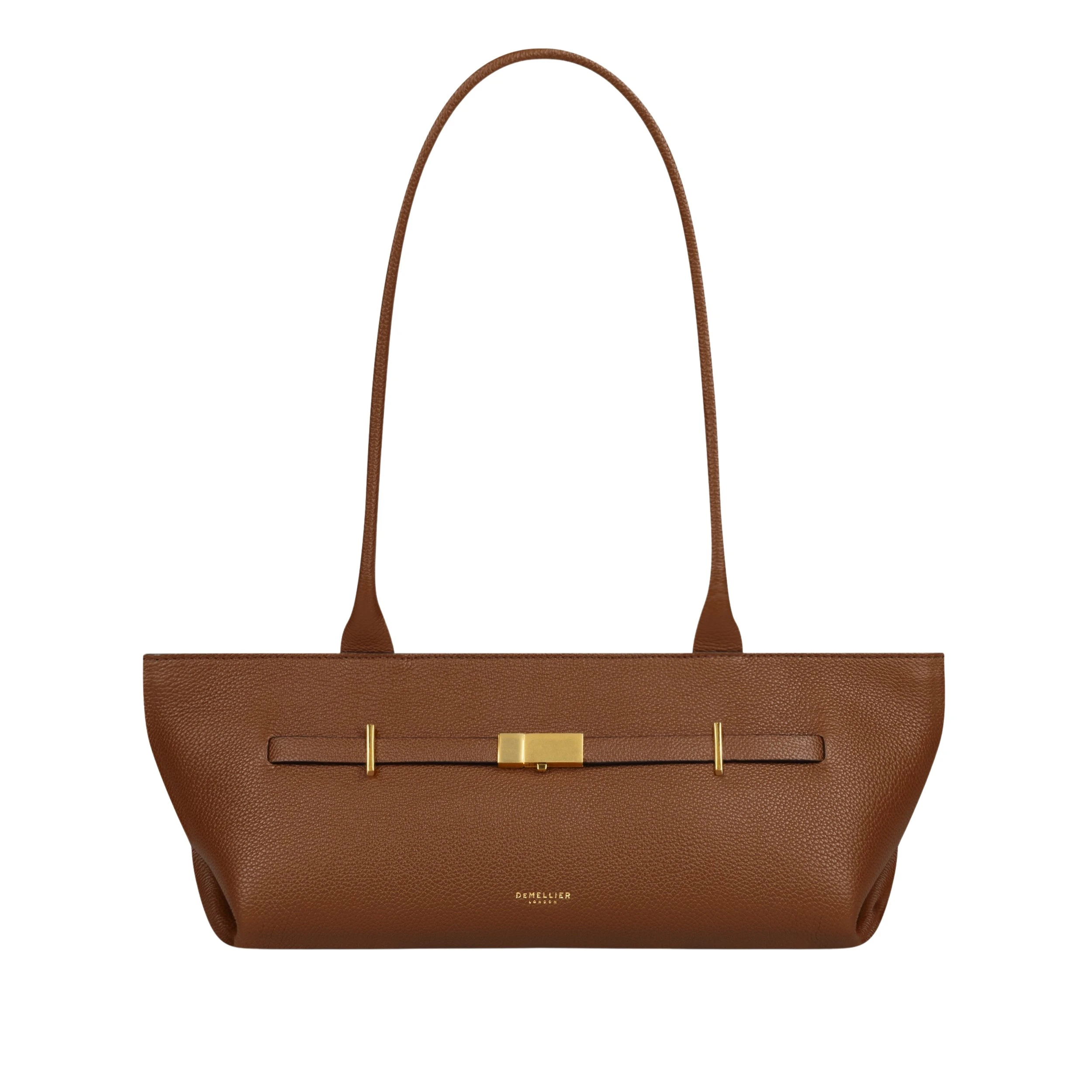 Brown-The-New-York-Shoulder-in-Tan57899_nobg Demellier The New York Shoulder in Tan Crossbody Bag